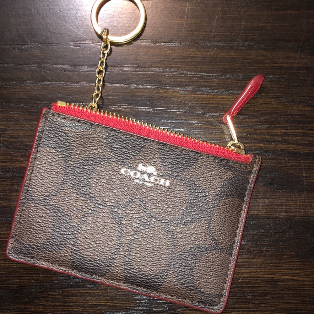 Coach keychain wallet